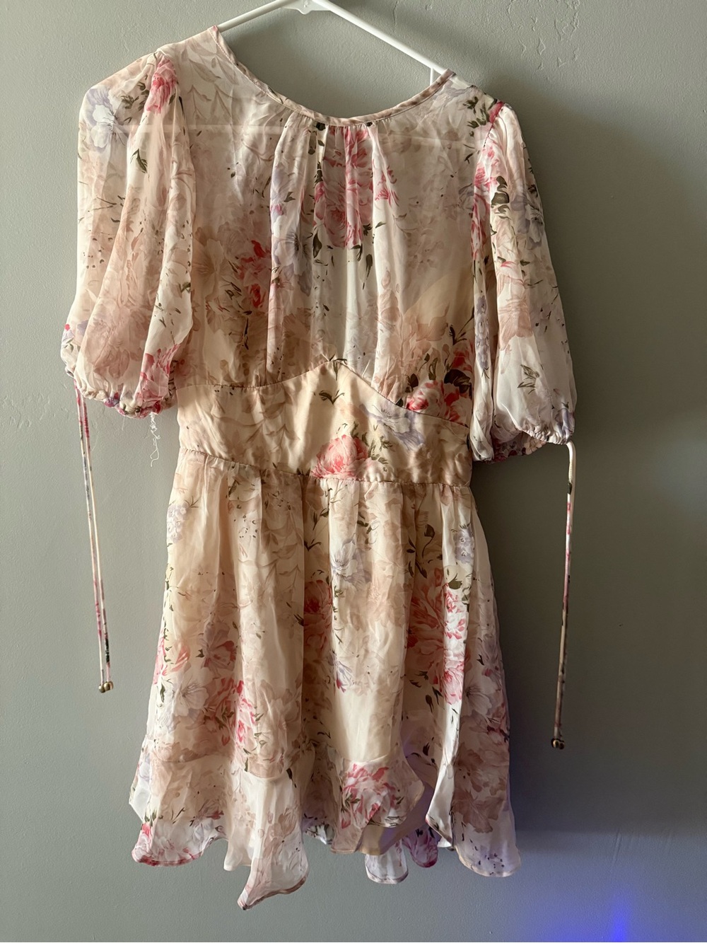 NWT Hello Molly Pink Floral Dress Tag